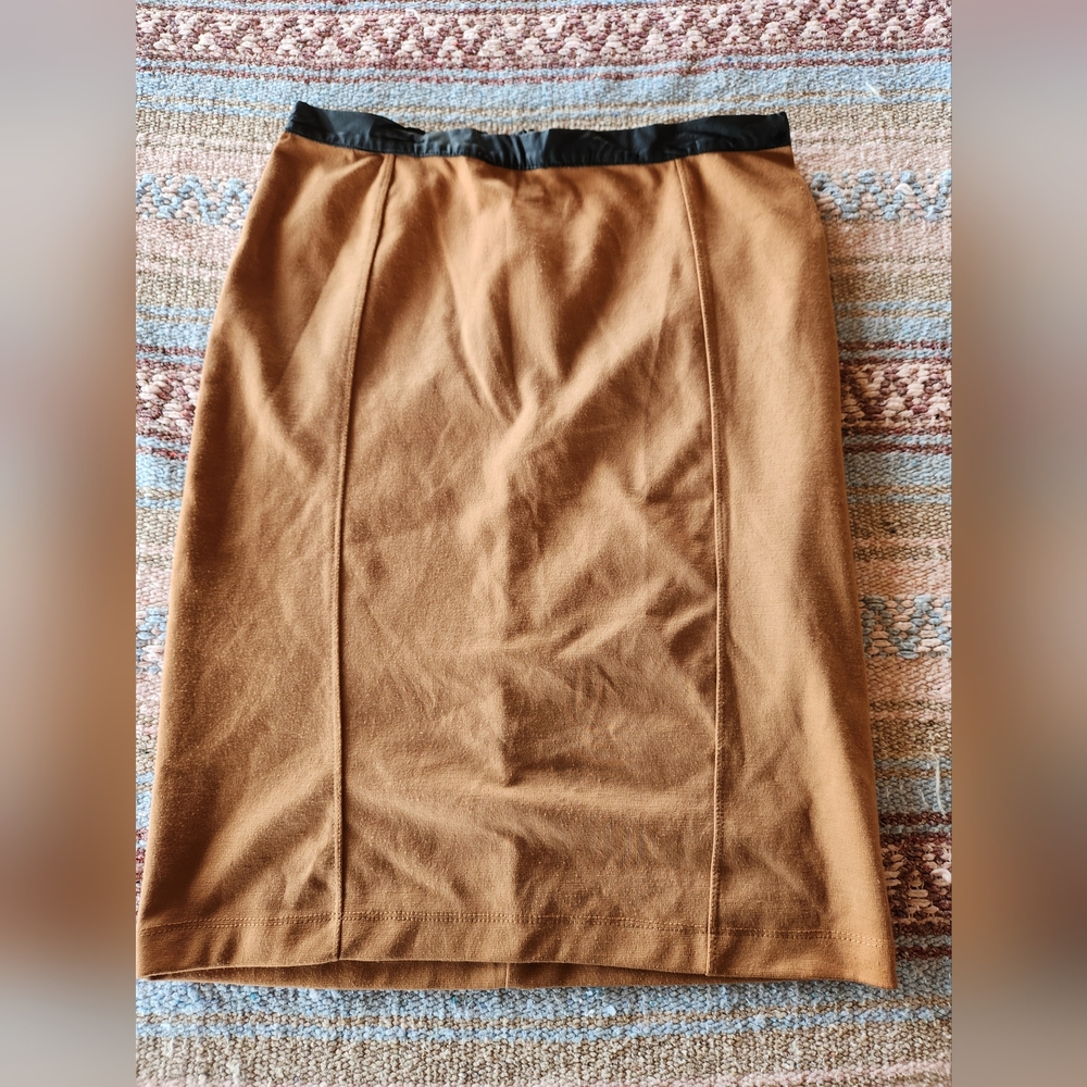 Forever 21 Essentials Tan Skirt